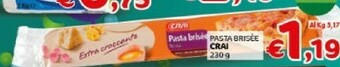 Crai Crai pasta brisee offerta