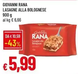 Galassia Lasagne alla Bolognese Rana offerta