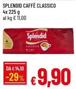 Galassia Splendid Caffè Classico offerta