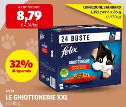 ALDI Felix Le Ghiottonerie XXL offerta