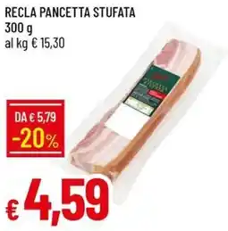 Galassia Recla pancetta stufata offerta