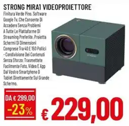 Galassia Strong Mira1 Videoproiettore offerta