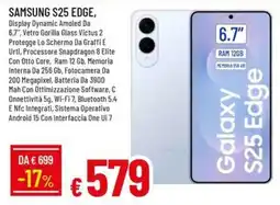 Galassia Samsung S25 Edge offerta