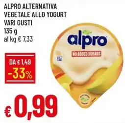 Galassia Alpro alternativa vegetale allo yogurt offerta