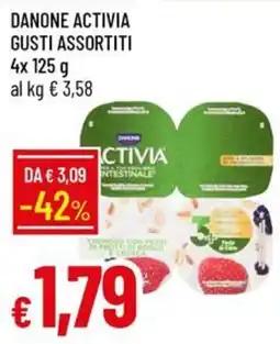 Galassia Danone Activia gusti assortiti offerta