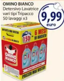 Acqua & Sapone Omino Bianco Detersivo Lavatrice offerta