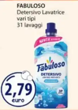 Acqua & Sapone Fabuloso Detersivo Lavatrice offerta