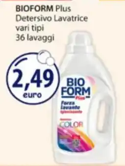 Acqua & Sapone Bioform Plus Detersivo Lavatrice offerta