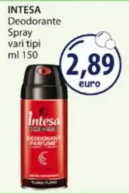 Acqua & Sapone Intesa deodorante spray offerta