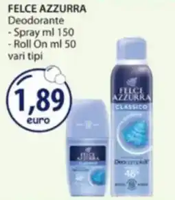 Acqua & Sapone Felce Azzurra Deodorante offerta