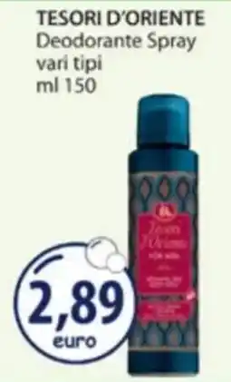Acqua & Sapone Tesori d'Oriente Deodorante Spray offerta