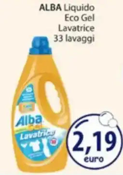 Acqua & Sapone Alba liquido eco gel lavatrice offerta