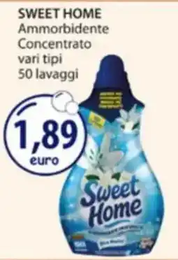 Acqua & Sapone Sweet Home Ammorbidente Concentrato offerta