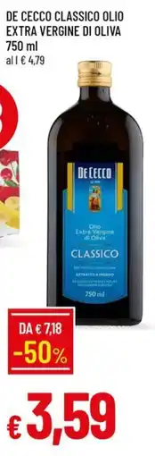 Galassia De Cecco Classico olio extra vergine di oliva offerta