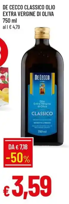 De Cecco Classico olio extra vergine di oliva