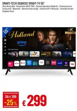 Galassia Smart-tech 55qh02v smart-tv 55" offerta