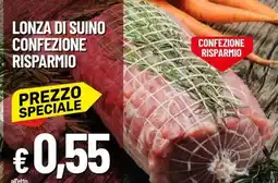 Galassia Lonza di suino offerta