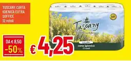 Galassia Tuscany carta igienica extra soffice offerta