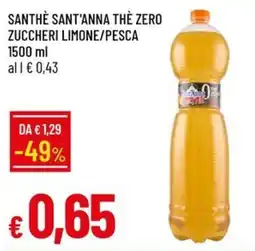 Galassia Santhè Sant'Anna thè zero offerta