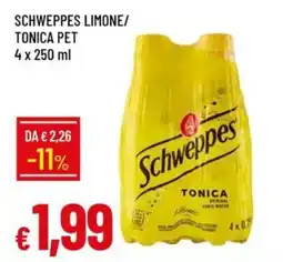 Galassia Schweppes Tonica offerta