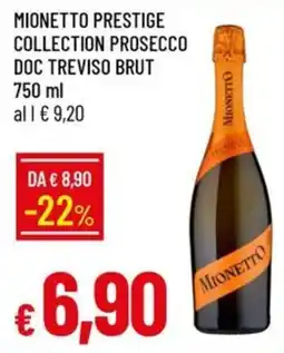 Galassia Mionetto Prestige Collection Prosecco offerta