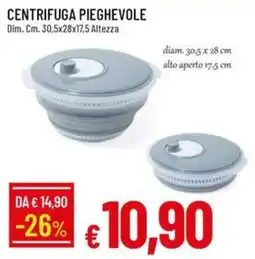 Galassia Centrifuga pieghevole offerta