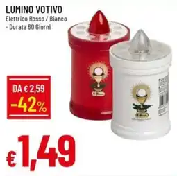 Galassia Lumino votivo offerta