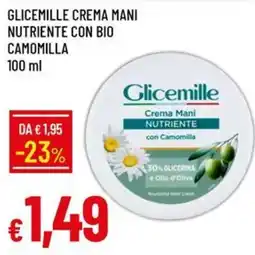 Galassia Glicemille crema mani nutriente con bio camomilla offerta