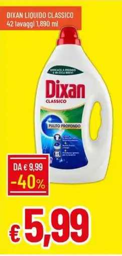 Galassia Dixan liquido classico offerta