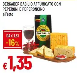 Galassia Bergader basilico affumicato con peperoni e peperoncino offerta