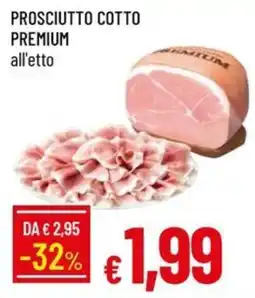 Galassia Prosciutto cotto premium all'etto offerta