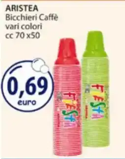 Acqua & Sapone Aristea bicchieri caffè offerta