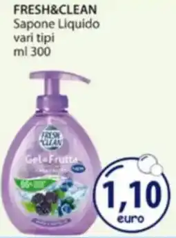Acqua & Sapone Fresh&Clean Sapone Liquido Gel Frutta offerta