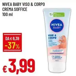 Galassia Nivea baby crema soffice viso & corpo offerta