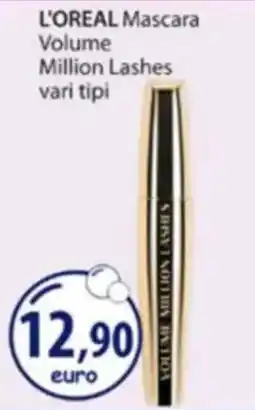 Acqua & Sapone L'OREAL Mascara Volume Million Lashes offerta