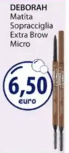 Acqua & Sapone Deborah Matita Sopracciglia Extra Brow Micro offerta