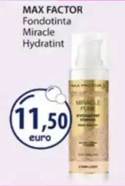 Acqua & Sapone Max Factor Fondotinta Miracle Hydratint offerta