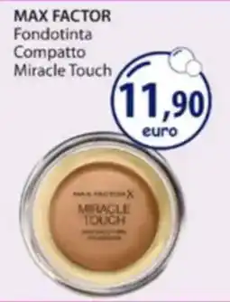 Acqua & Sapone Max Factor Fondotinta Compatto Miracle Touch offerta