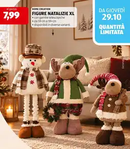 ALDI Home Creation Figure Natalizie XL offerta