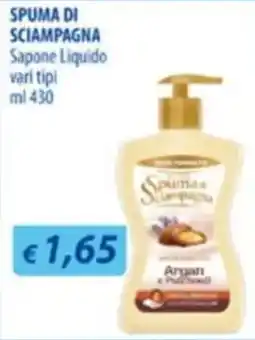 Acqua & Sapone Spuma di Sciampagna Sapone Liquido offerta