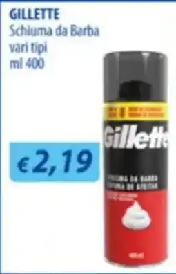Acqua & Sapone Gillette Schiuma da Barba offerta