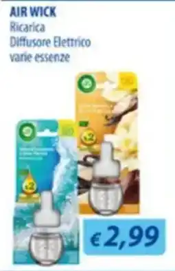 Acqua & Sapone Air Wick Ricarica Diffusore Elettrico varie essenze offerta