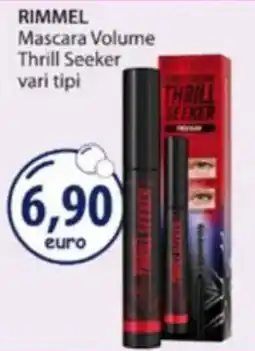 Acqua & Sapone Rimmel Mascara Volume Thrill Seeker offerta