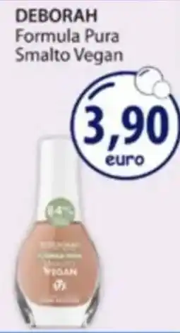 Acqua & Sapone Deborah Formula Pura Smalto Vegan offerta