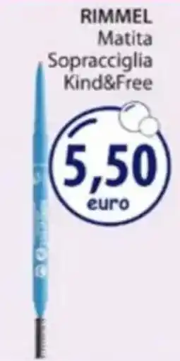 Acqua & Sapone Rimmel Matita Sopracciglia Kind&Free offerta