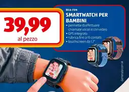 ALDI Bea-fon smartwatch per bambini offerta