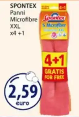 Acqua & Sapone Spontex Panni Microfibra XXL offerta