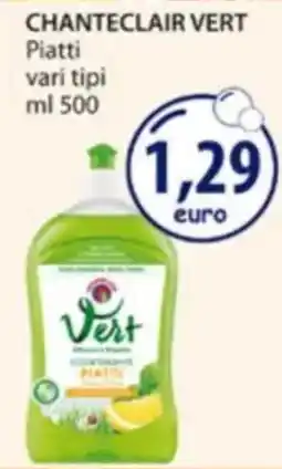 Acqua & Sapone Chanteclair Vert Piatti offerta