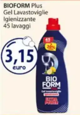 Acqua & Sapone BIOFORM Plus Gel Lavastoviglie Igienizzante offerta