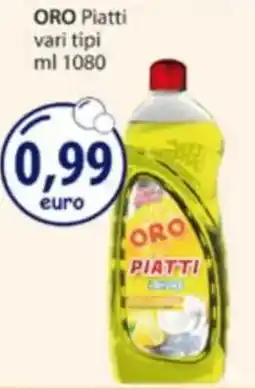 Acqua & Sapone Oro piatti offerta